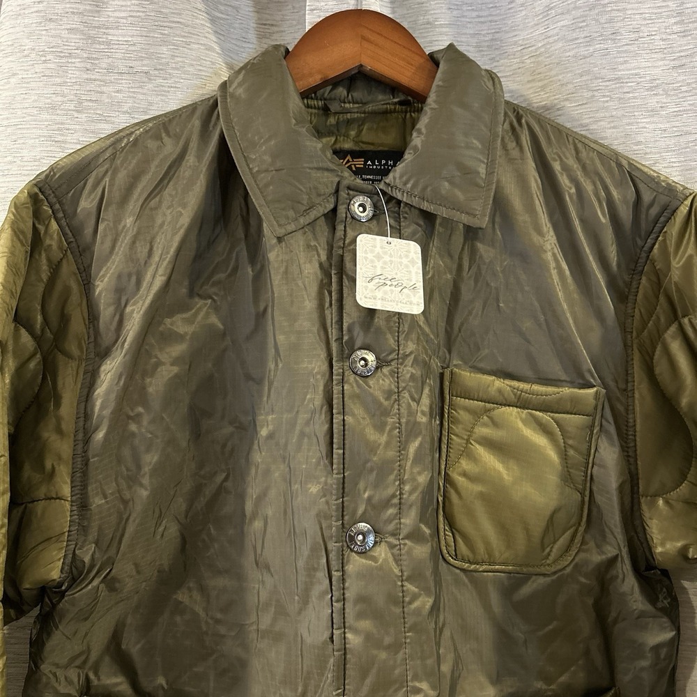 Alpha Industries MA-1 Diamond Quilted Color‎ block Jacket Size XS - Picture 3 of 6